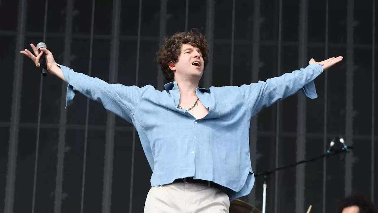 The Kooks frontman declares love for Scotland during energetic TRNSMT set