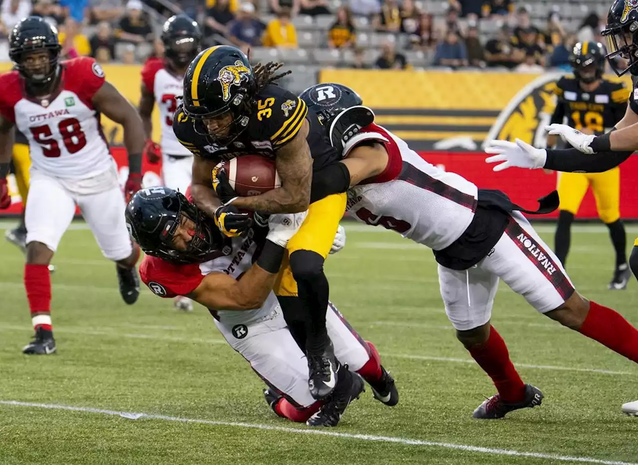 Liegghio boots five field goals to lead Hamilton Tiger-Cats past Ottawa Redblacks