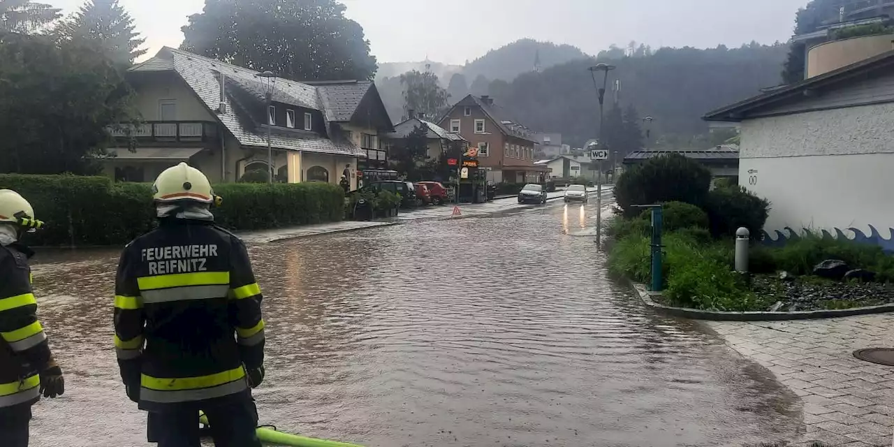 Unwetter hinterlässt in Kärnten Spur der Verwüstung