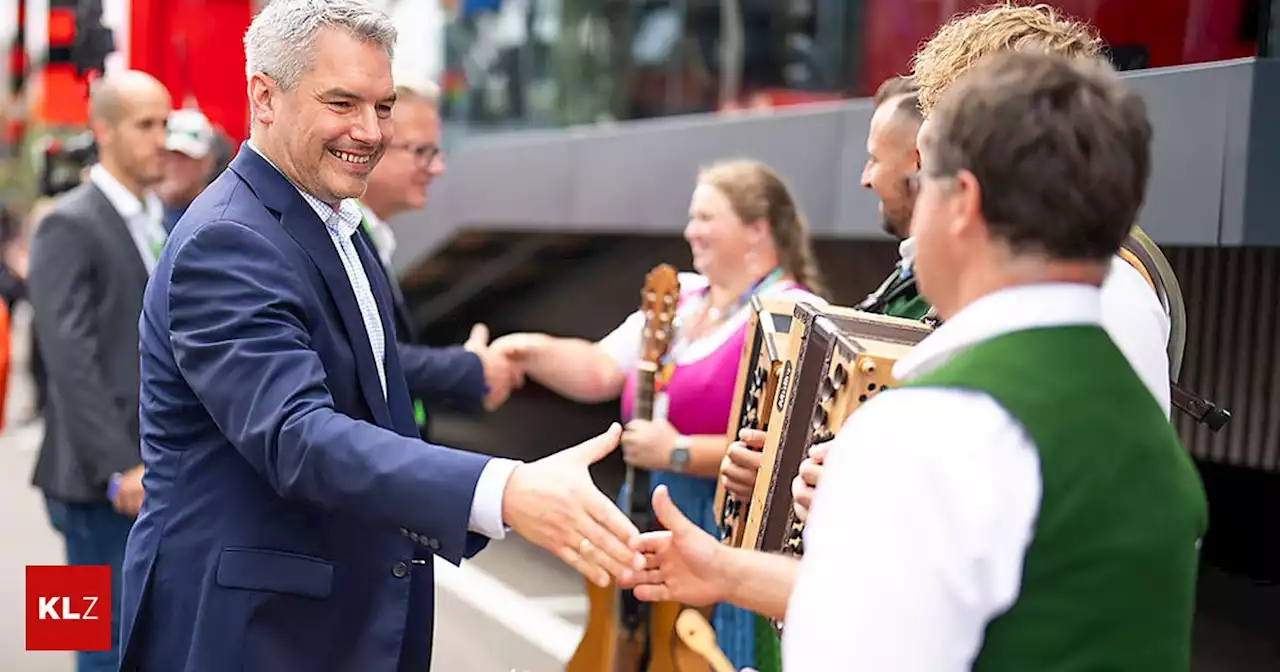 Nehammer, Kogler & Co. ziehen durchs Land: Sommertour als Aufwärmen für den Wahlkampf