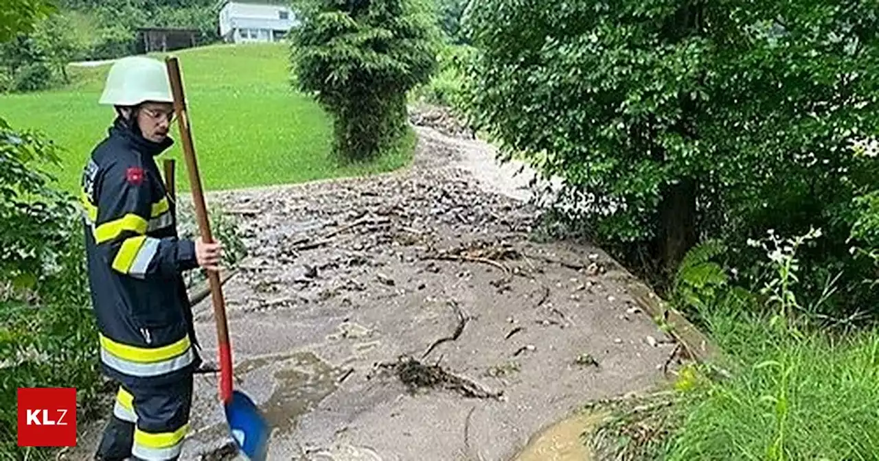 &quot;Nicht schon wieder&quot; - Starkregen, Muren: Erneut schwere Unwetter im Gegendtal