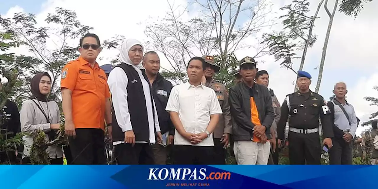 Khofifah Janji Pengerjaan Jembatan Kloposawit Lumajang Selesai dalam 2 Bulan