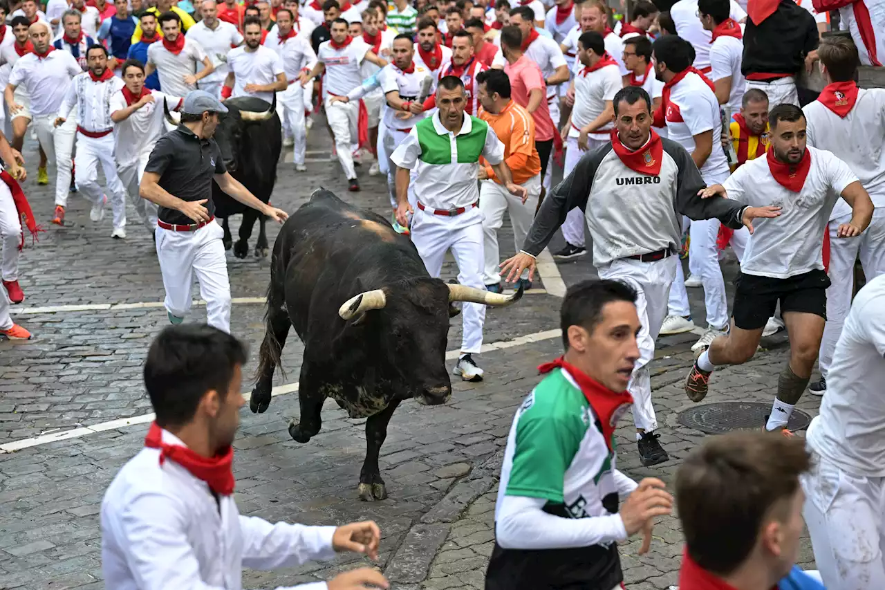 Galería: Tercer encierro Sanfermines 2023 en imágenes