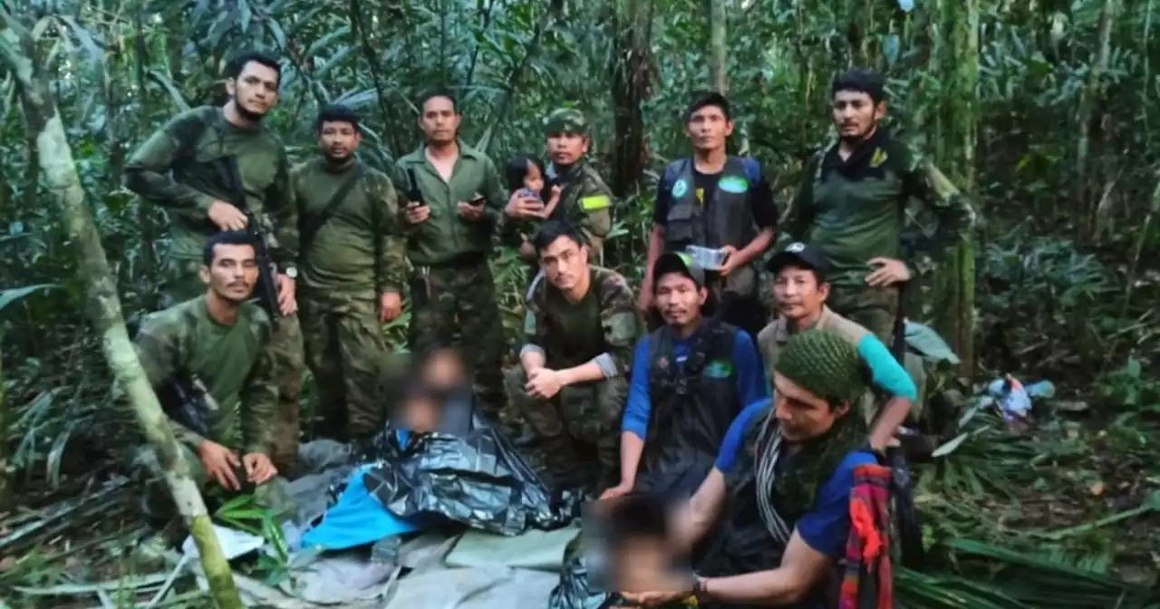 Niños recatados en la selva cumplen un mes en el Hospital Militar