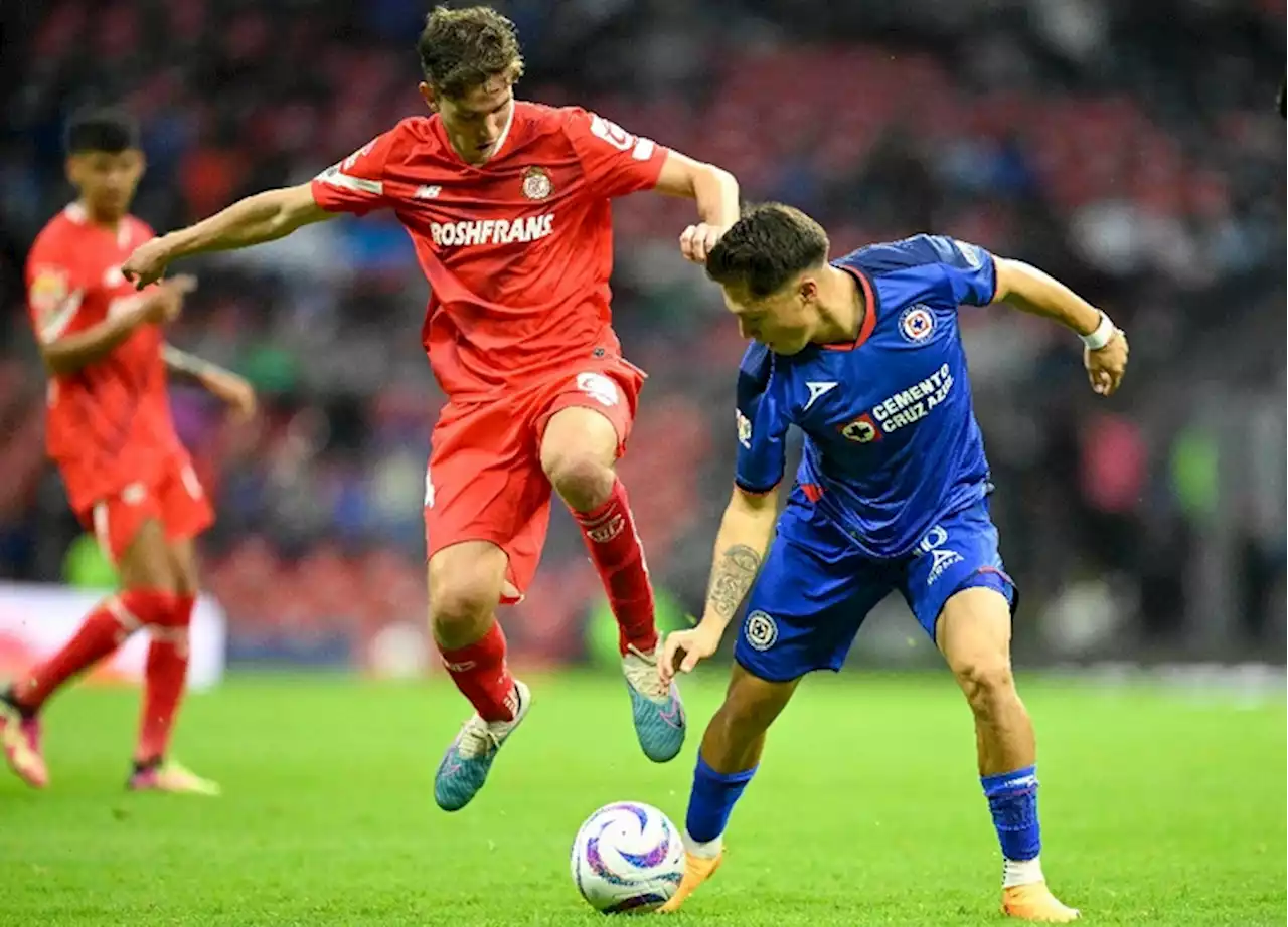 Cruz Azul cae 2-0 ante el Toluca y es último lugar de la Liga