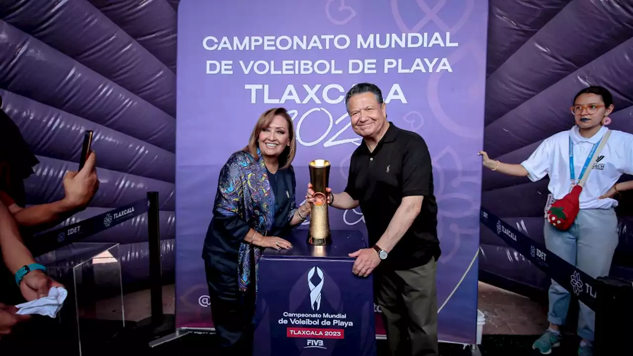 Arranca en Hidalgo el Trophy Tour del Campeonato Mundial de Voleibol de Playa Tlaxcala 2023