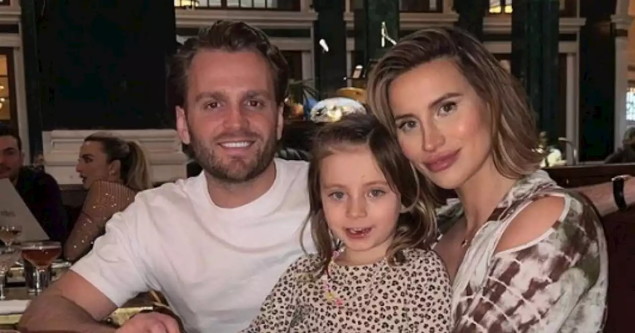 Ferne McCann gives birth to first baby with fiancé and shares adorable video