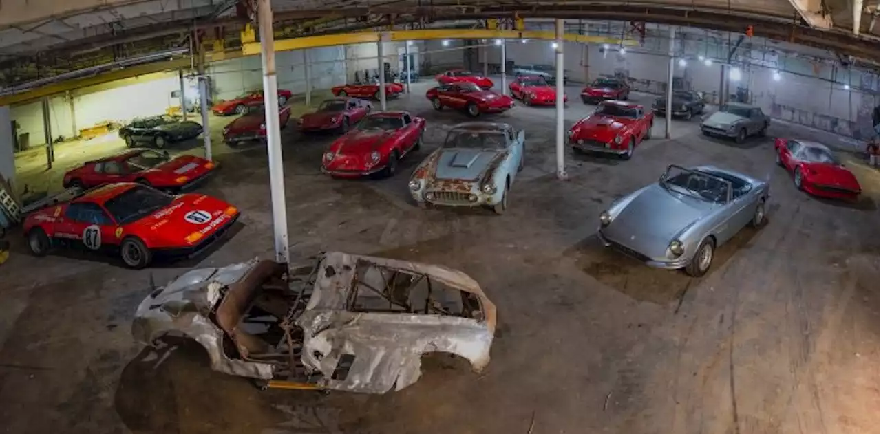 Ultimate Ferrari barn find collection heads to auction