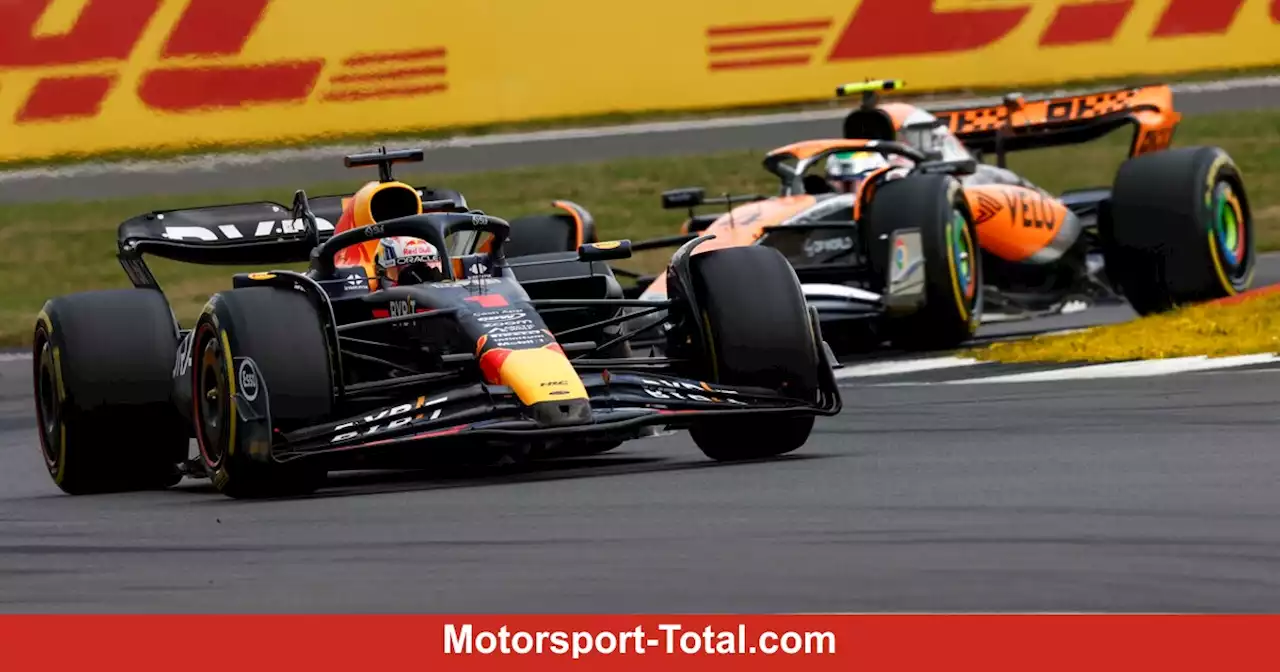 Große McLaren-Show bei Verstappen-Sieg in Silverstone!