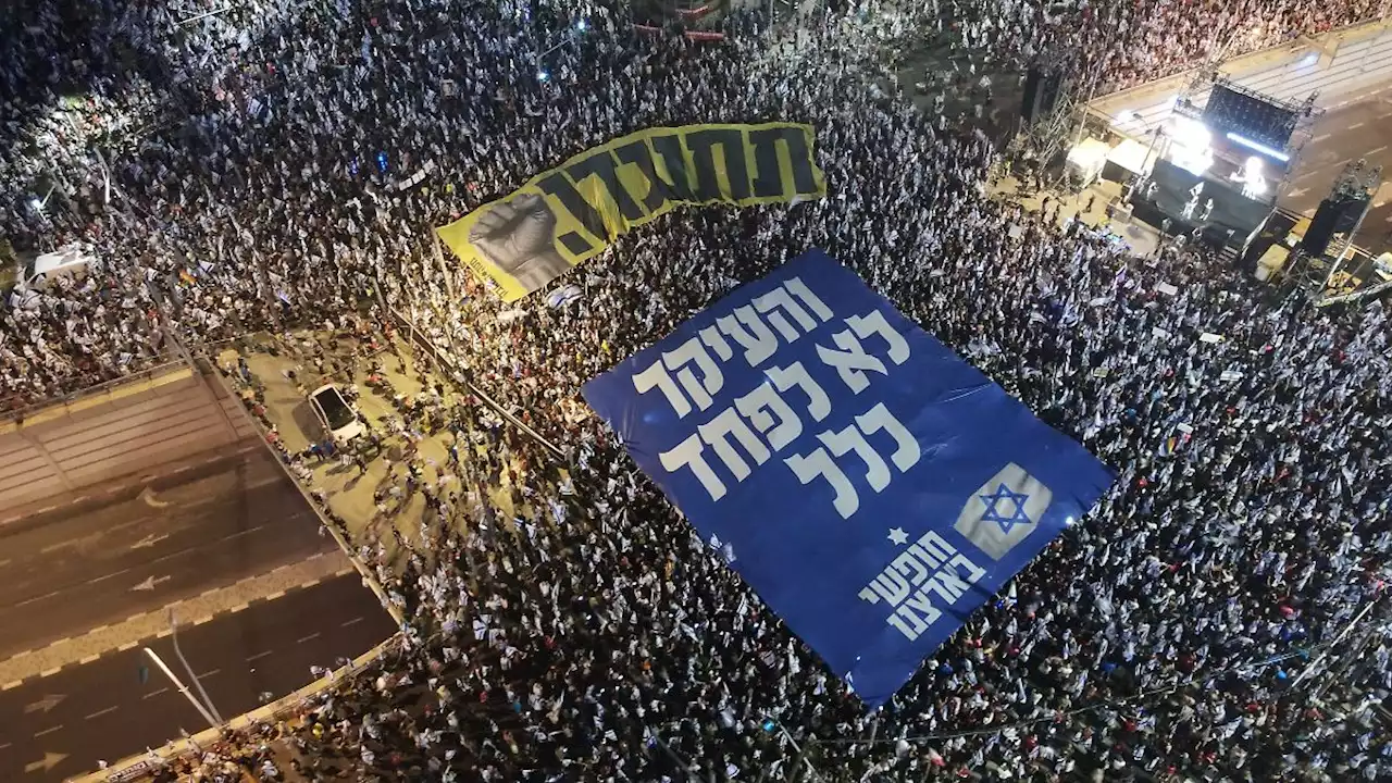 140.000 Menschen protestieren in Tel Aviv