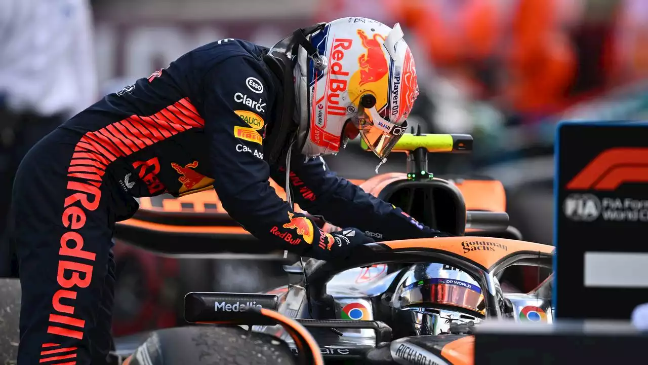 Verstappen genoot van strijd met McLaren: 'Mooi om ervoor te moeten vechten'