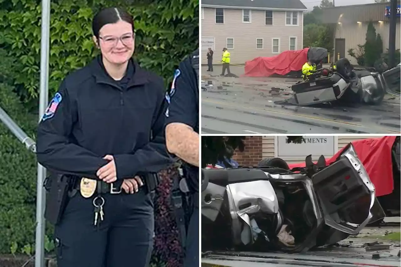 19-year-old cop dies in head-on crash with burglary suspect she was chasing