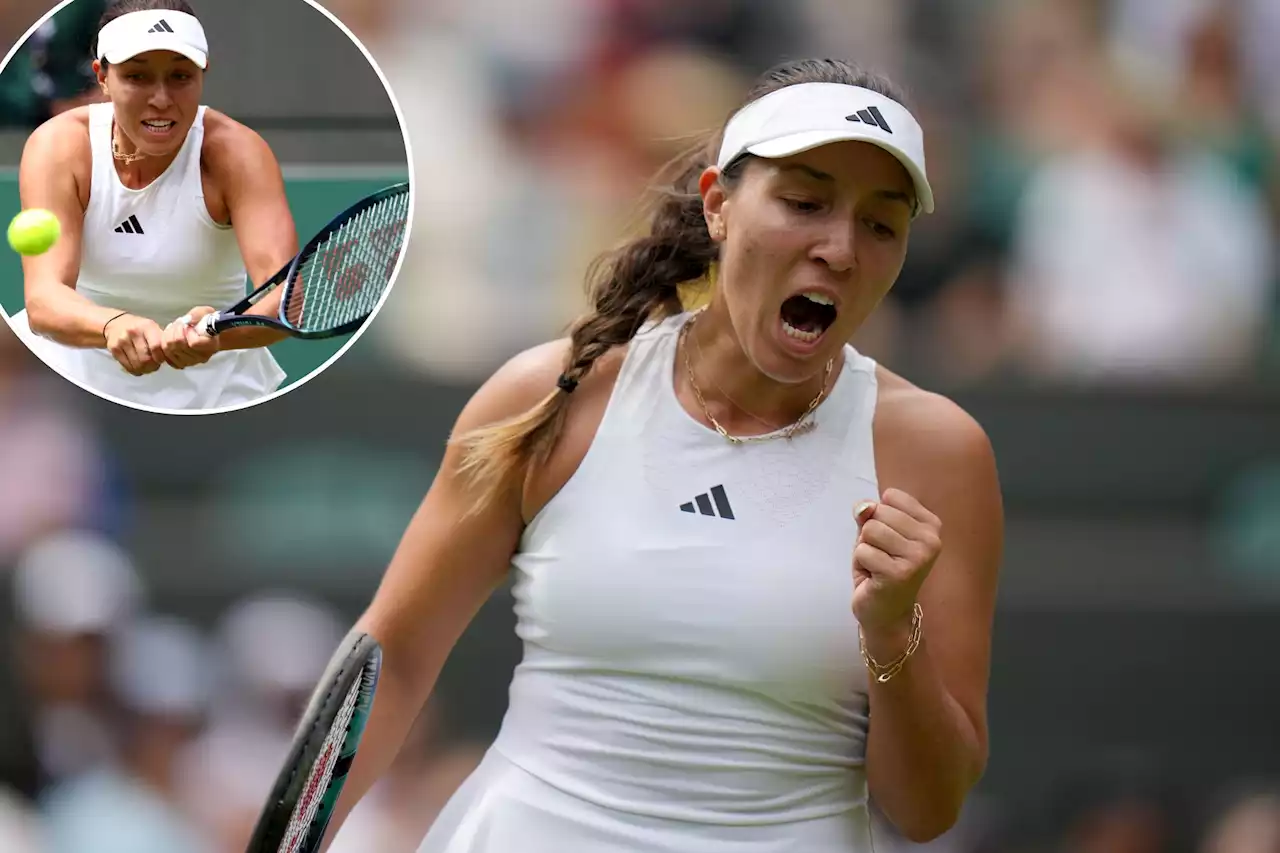 American Jessica Pegula dominates to reach first Wimbledon quarterfinals