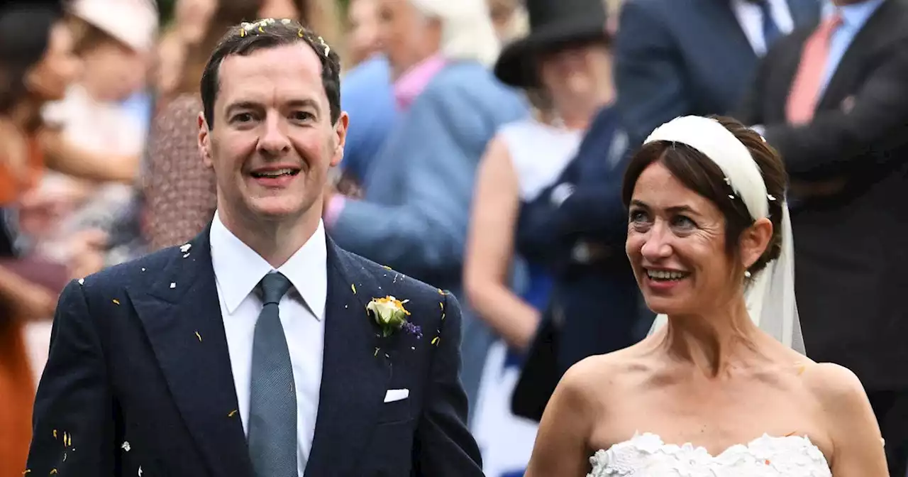 Inside George Osborne's wedding to Thea Rogers as Just Stop Oil disrupt it