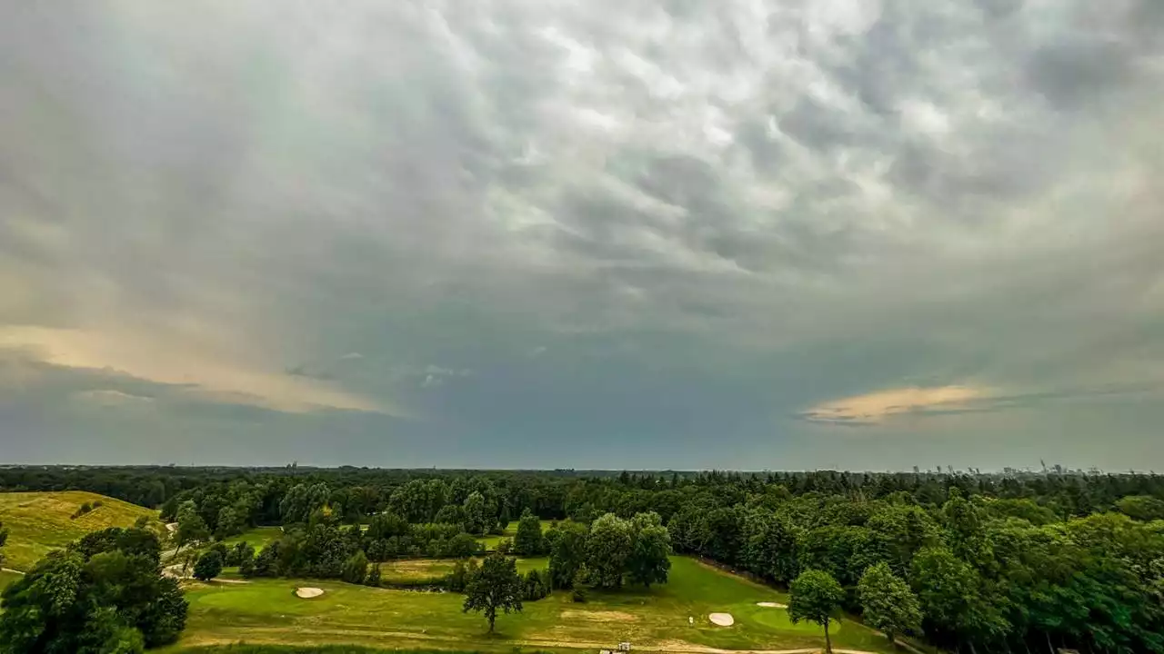 Hevige storm bleef uit maar gelukkig hebben we deze mooie foto's nog