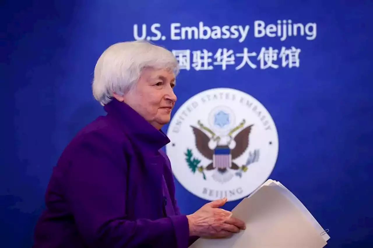 Yellen visitó China para discutir las relaciones económicas entre EEUU y Pekín