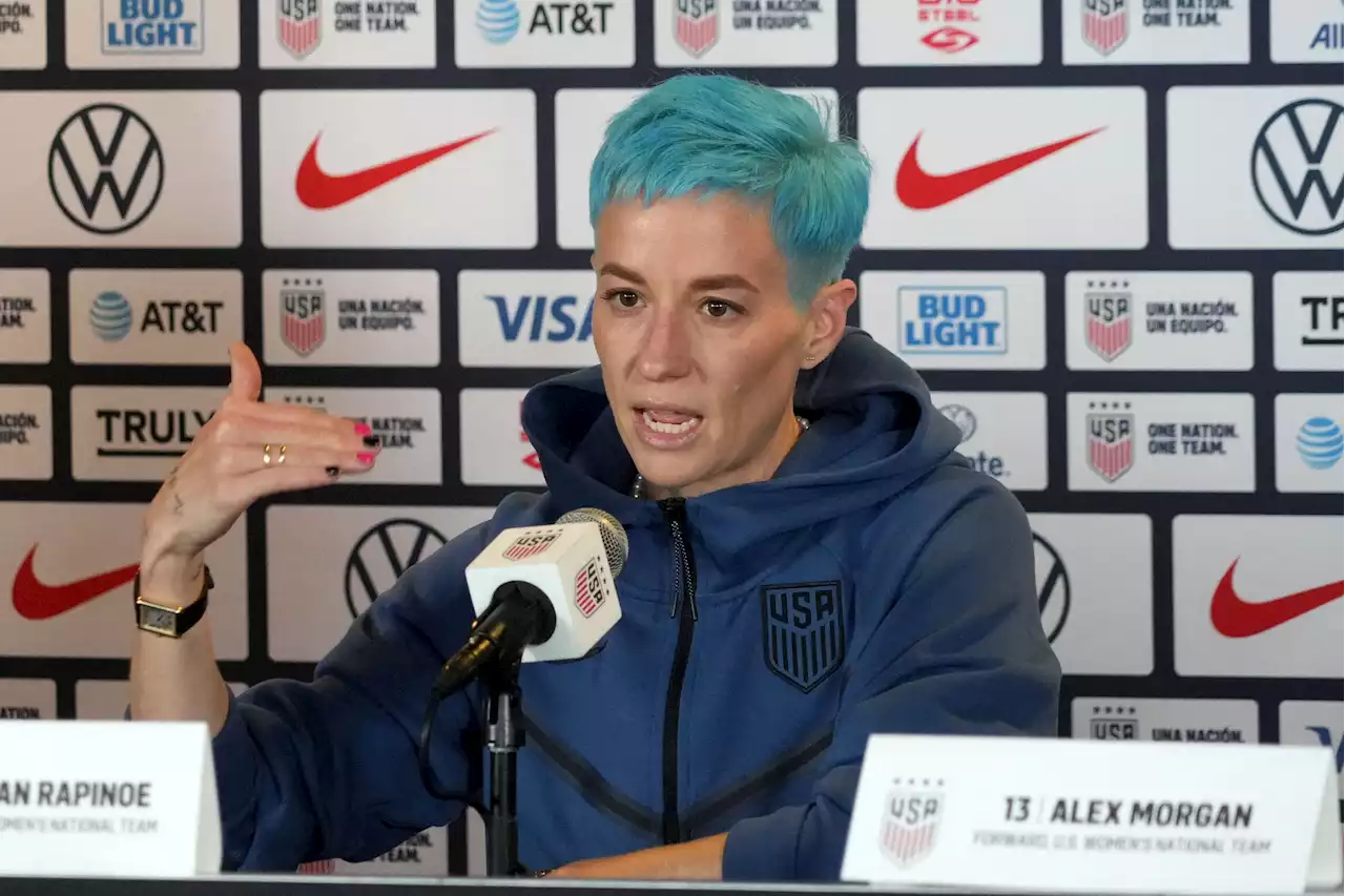 US soccer star Megan Rapinoe retiring after NWSL season