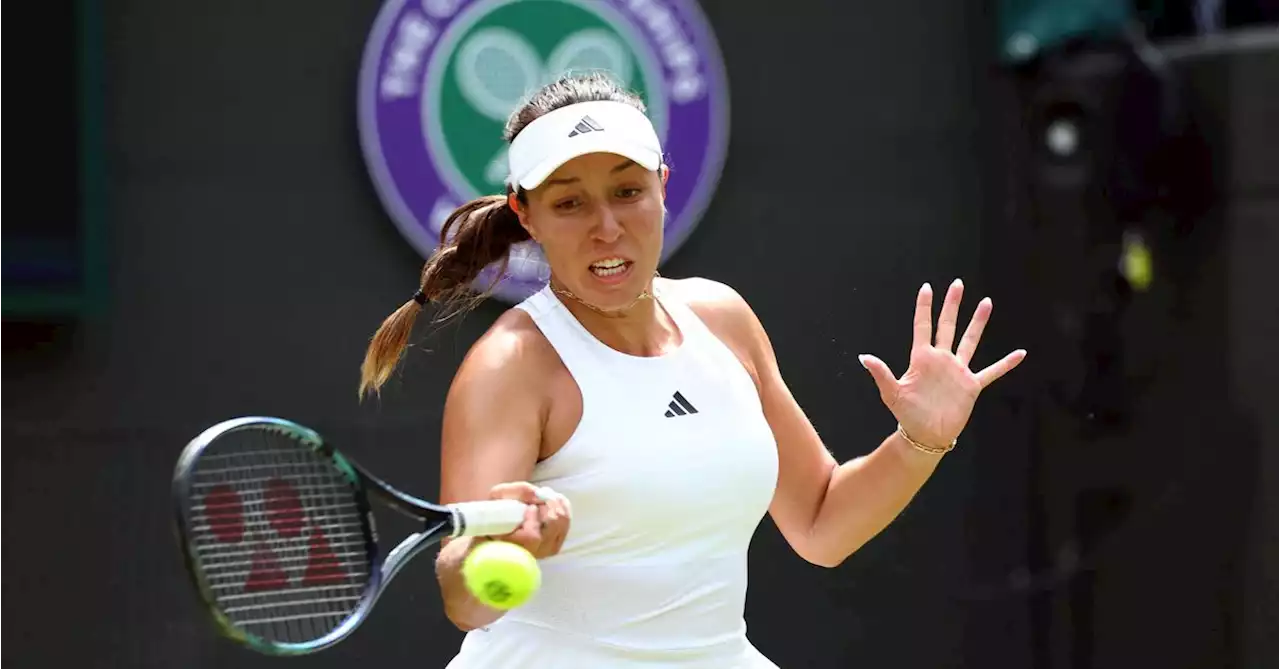 Pegula produces dazzling display to reach first Wimbledon quarters