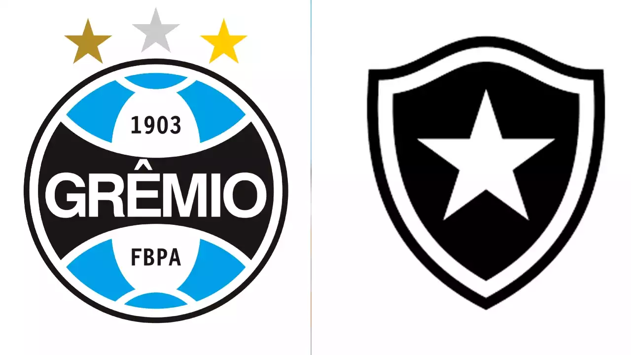 Grêmio e Botafogo fazem o confronto de vice-líder contra o líder do Brasileirão