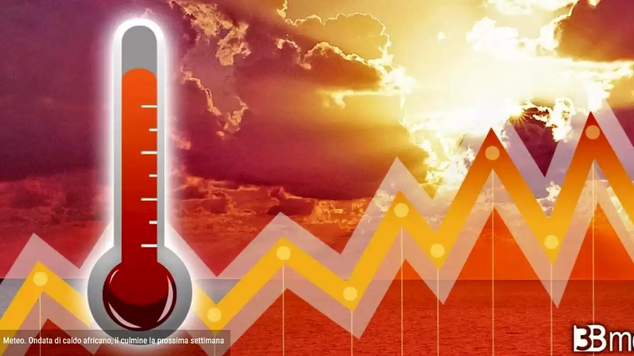 Arriva la 'settimana più calda dell'anno' con la sabbia in cielo: ecco dove