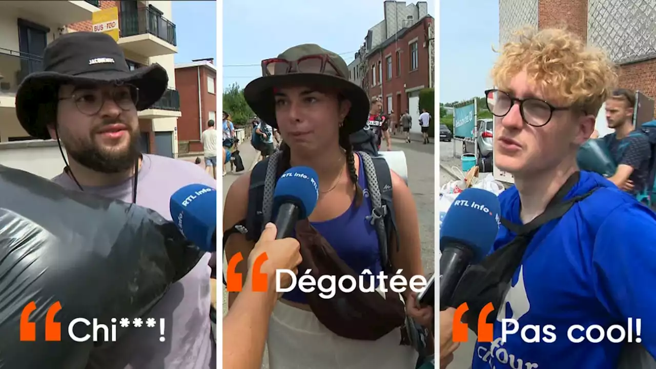 Le festival Les Ardentes annulé en raison des orages: 20.000 campeurs doivent évacuer les lieux, ils sont dépités