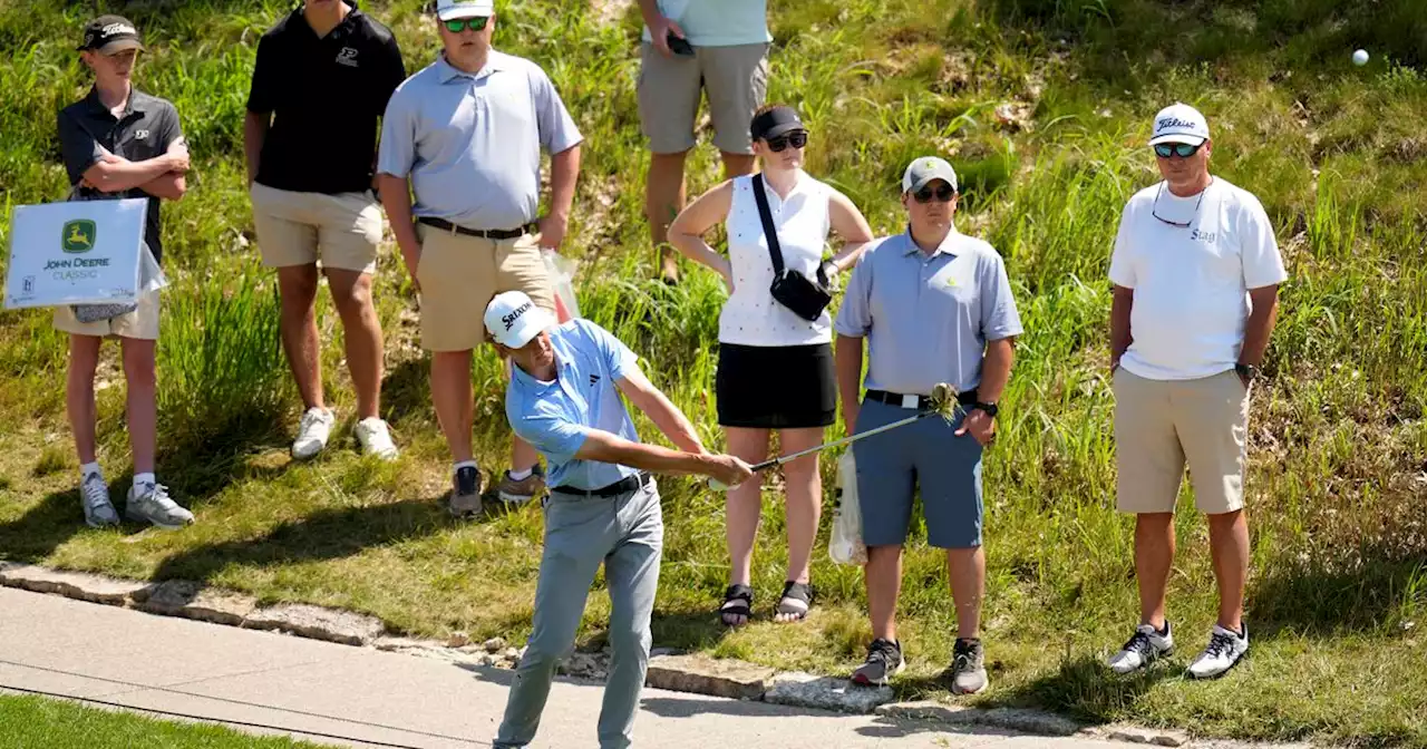 Former BYU golfer Peter Kuest two shots off lead in John Deere Classic