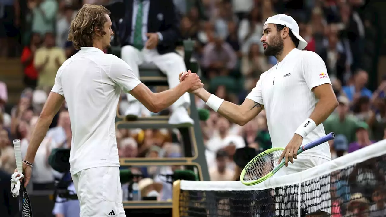 Alexander Zverev: Wimbledon-Aus gegen Aufschlag-Riese Berrettini