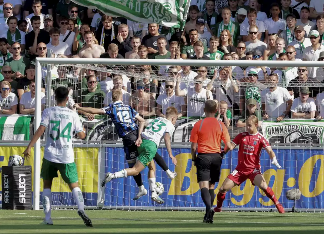 Fotboll: Hammar nickade Hammarby till segern mot Sirius