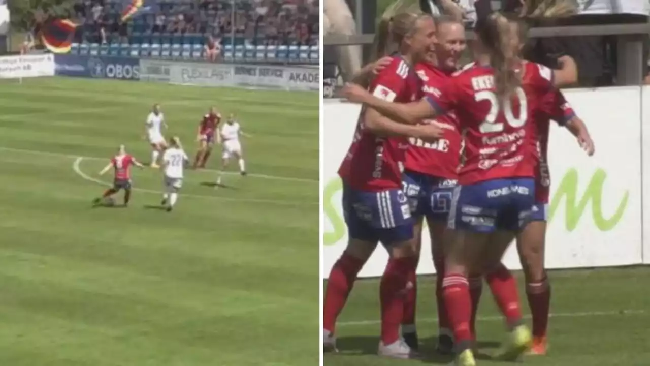 Fotboll: Hattrick i drömmål av Vittsjös Jutta Rantala mot Djurgården