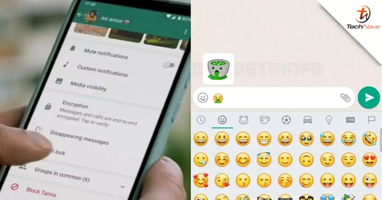 WhatsApp will soon suggest users with suitable Stickers to use in chat | TechNave