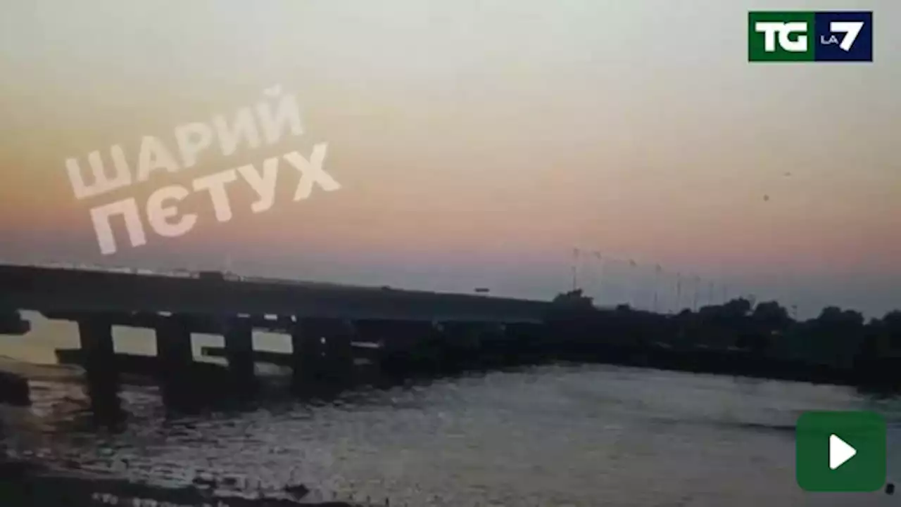 Ponte di Crimea, Kiev ammette per la prima volta l'attacco