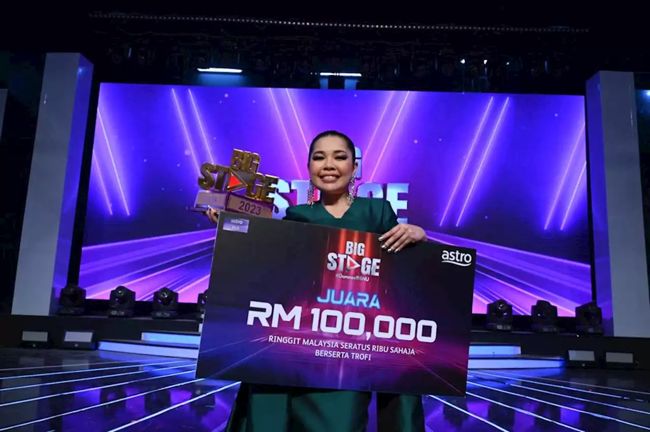 Nadeera Zaini juara Big Stage musim kelima