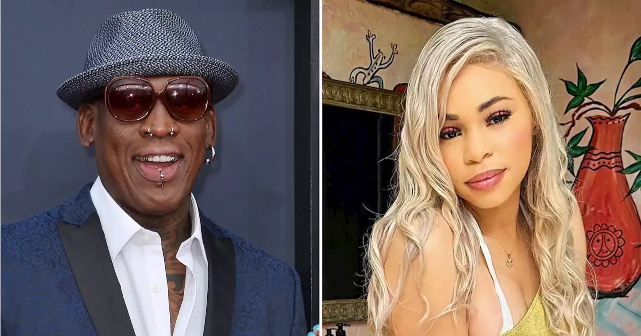 Dennis Rodman Gets Face Tattoo of Girlfriend Yella Yella