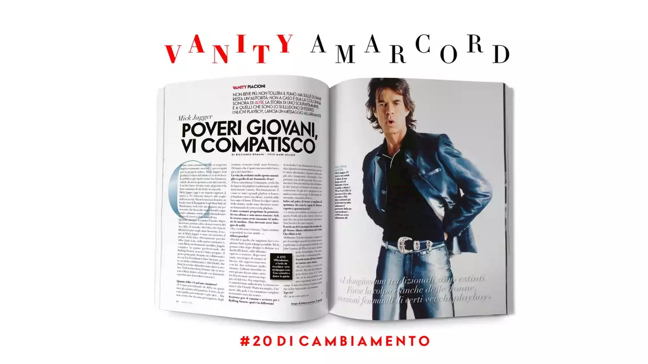 Mick Jagger: «Poveri giovani, vi compatisco»