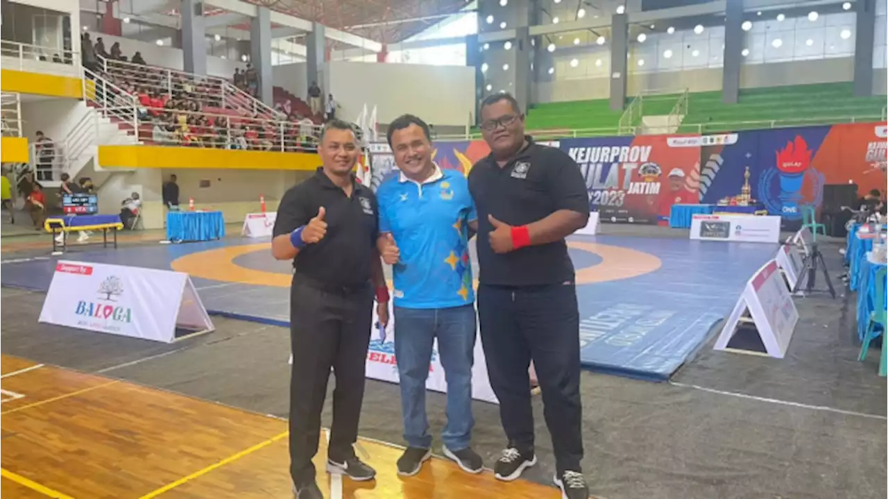 Menggali Potensi Wasit dan Atlet Dalam Kejurprov Gulat Piala Wali Kota Batu