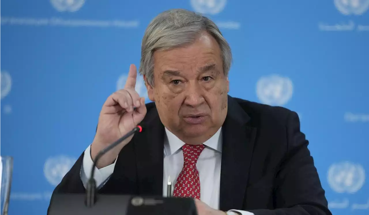 UN chief says Sudan on the brink of a ‘full-scale civil war’ after nearly 3 months of fighting