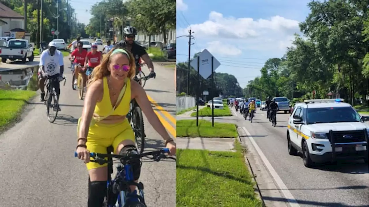 JSO, community joins Quench the Violence bike ride to support stopping crime in Jacksonville