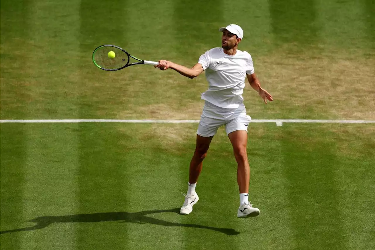 Daniel Galán le dice adiós a Wimbledon: perdió contra el italiano Jannik Sinner