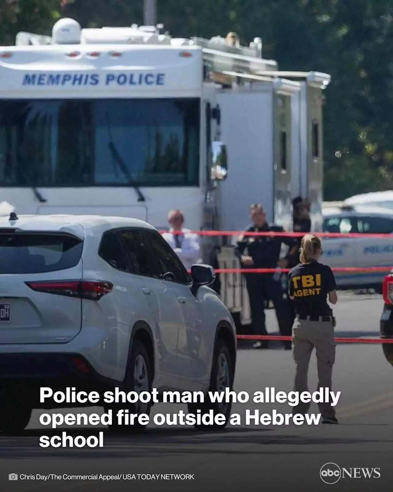 Memphis police thwart 'potential mass shooting' outside Hebrew school: Authorities