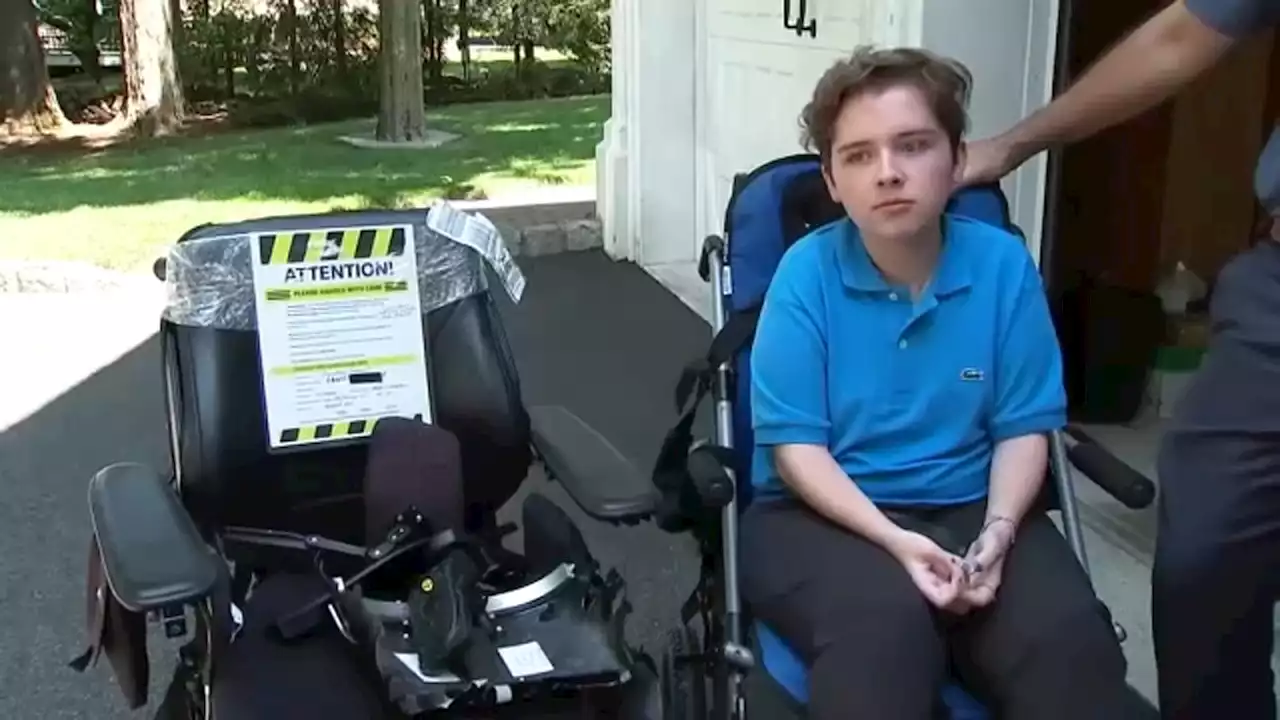 Family says disabled teenager's $40K custom-built wheelchair left destroyed after flight to Spain