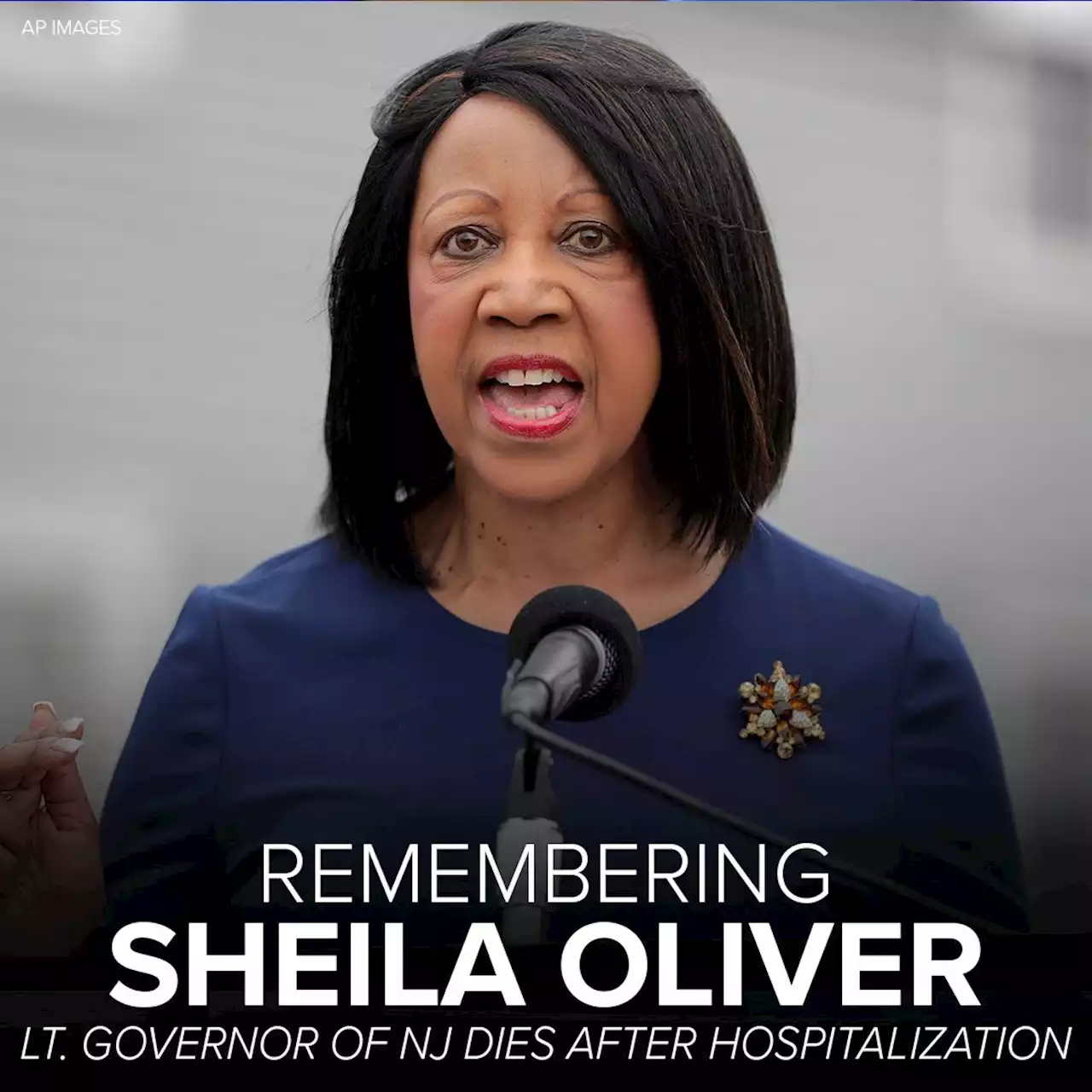 New Jersey Lt. Governor Sheila Oliver dies at 71 after undisclosed medical issue