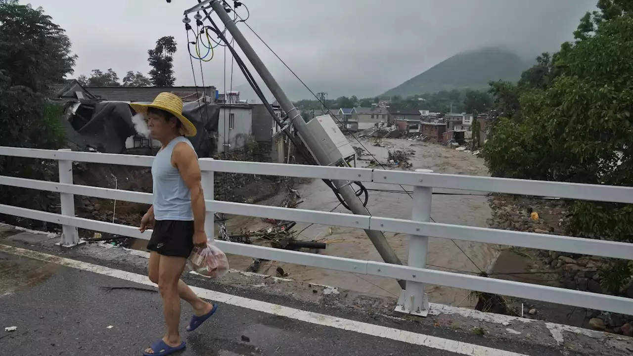 11 dead and 27 missing in flooding around Beijing after days of rain, Chinese state media report