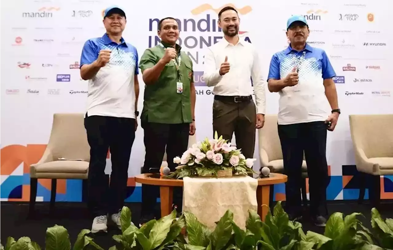 Bertabur Bintang, Turnamen Golf Mandiri Indonesia Open 2023 Resmi Digelar