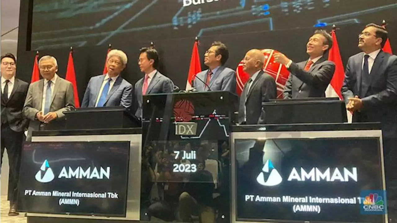 Saham AMMN Grup Salim Sudah Terbang 85% Lebih Sejak IPO