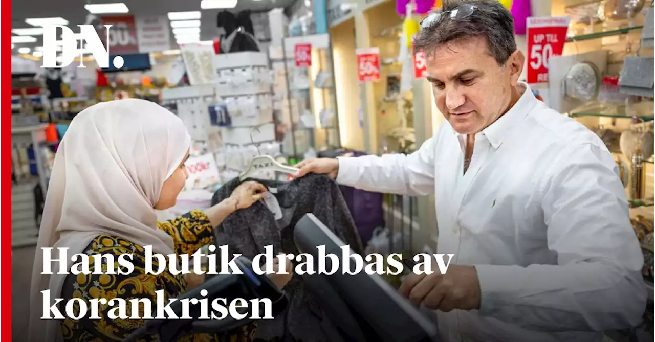 Hans butik drabbas av korankrisen – tvingas byta grossist