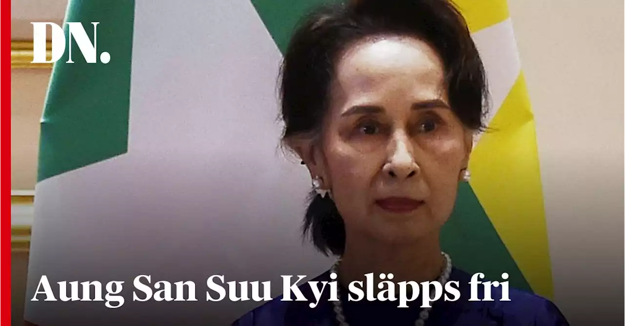 Aung San Suu Kyi får mildrat straff