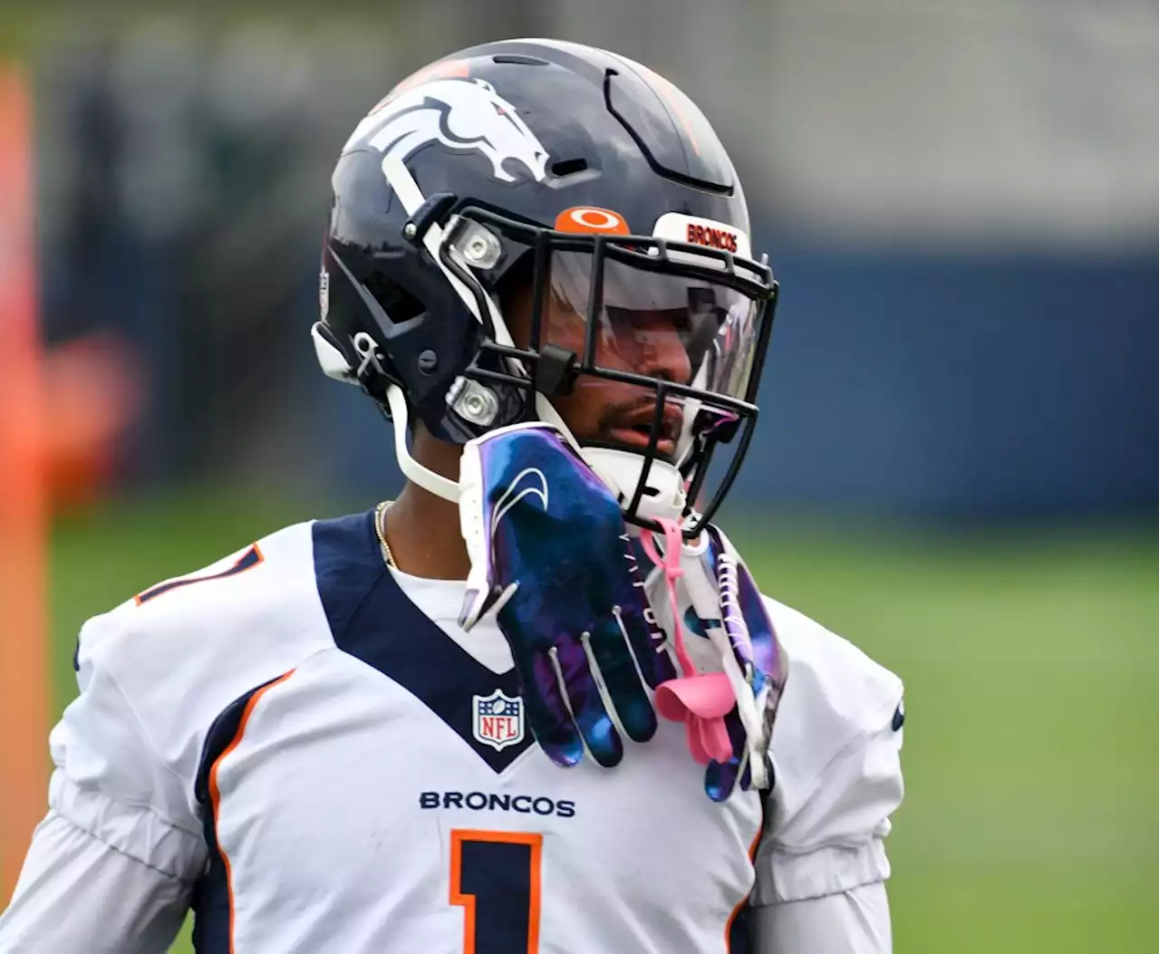 Broncos waive K.J. Hamler with non-football illness designation