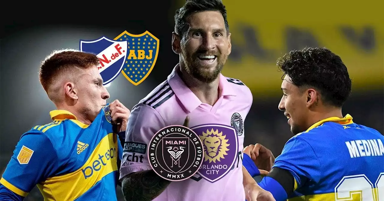 Boca y Messi jugarán a la misma hora