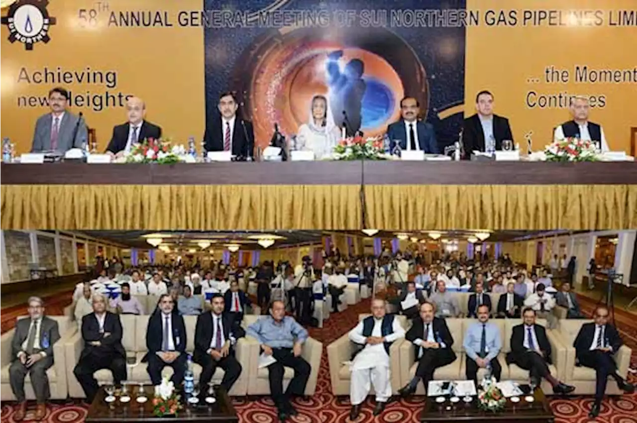 سوئی ناردرن کے شیئر ہولڈرز کی مالی سال 22-2021ء کیلئے کیش ڈیوڈنڈ کی منظوری