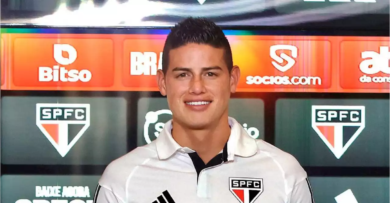 James fue presentado en Sao Paulo: jugará con el dorsal 19